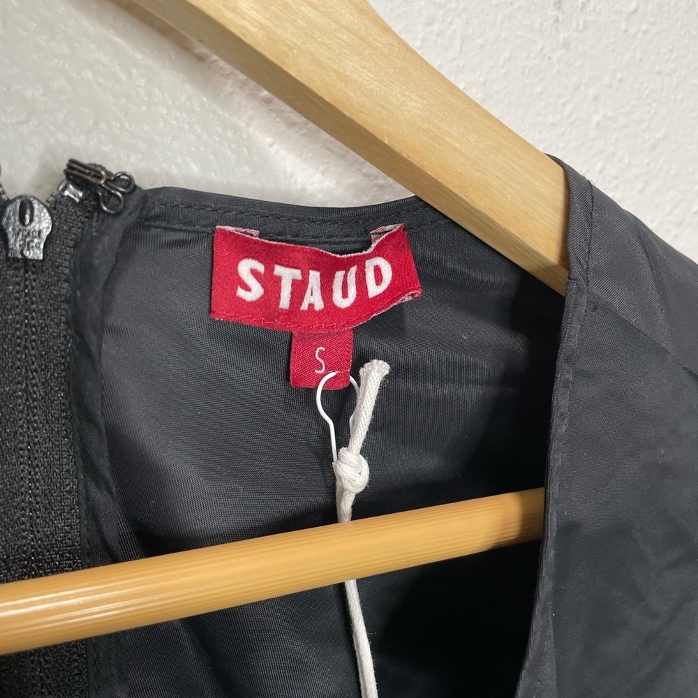 STAUD Ivy Maxi Dress In Black Small NWT - Picture 11 of 11